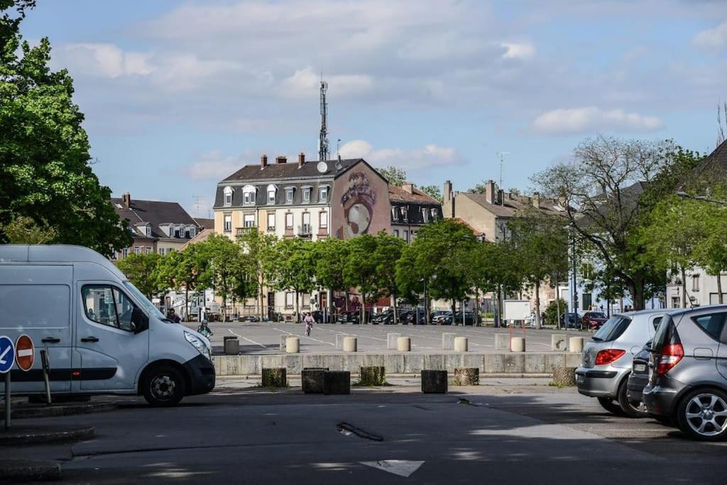 Appartement Charmant Tres Proche Centre-Ville, Parking Gratuits, Mulhouse Centre מראה חיצוני תמונה