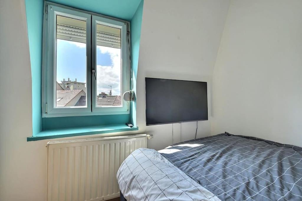 Appartement Charmant Tres Proche Centre-Ville, Parking Gratuits, Mulhouse Centre מראה חיצוני תמונה